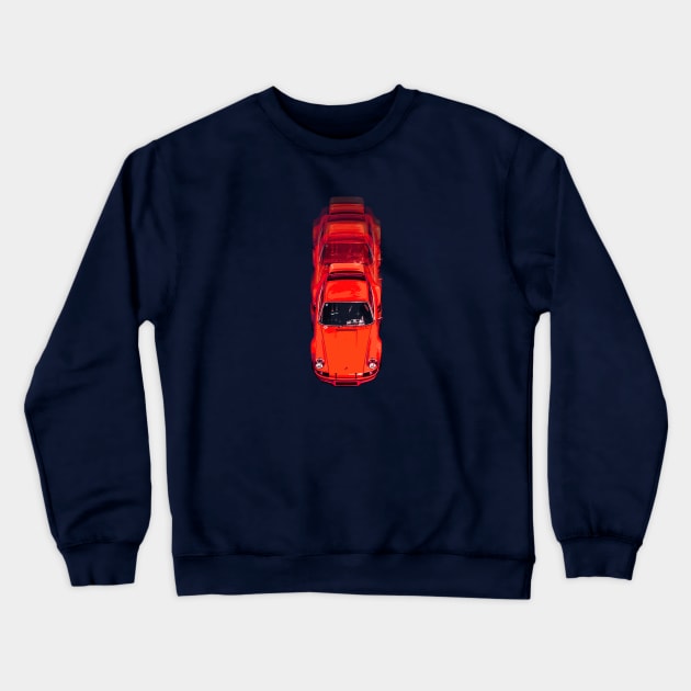 Porsche Red SPEEEED Crewneck Sweatshirt by CharlieCreator